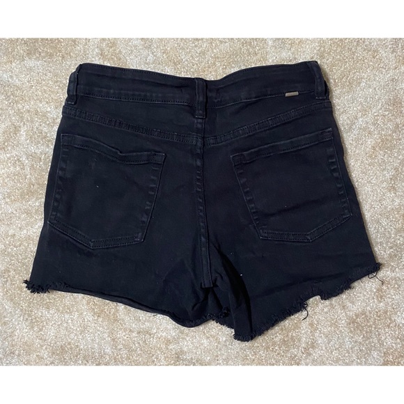 Women’s O’Neill black jean shorts 29 - Picture 2 of 9